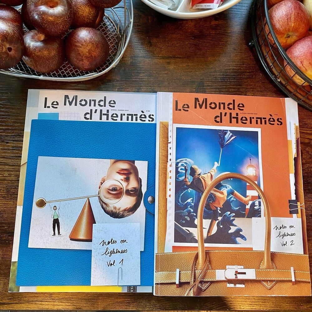Le Monde d'Hermes Magazine Spring/summer Fall/Winter 2022 Fashion Catalogs
